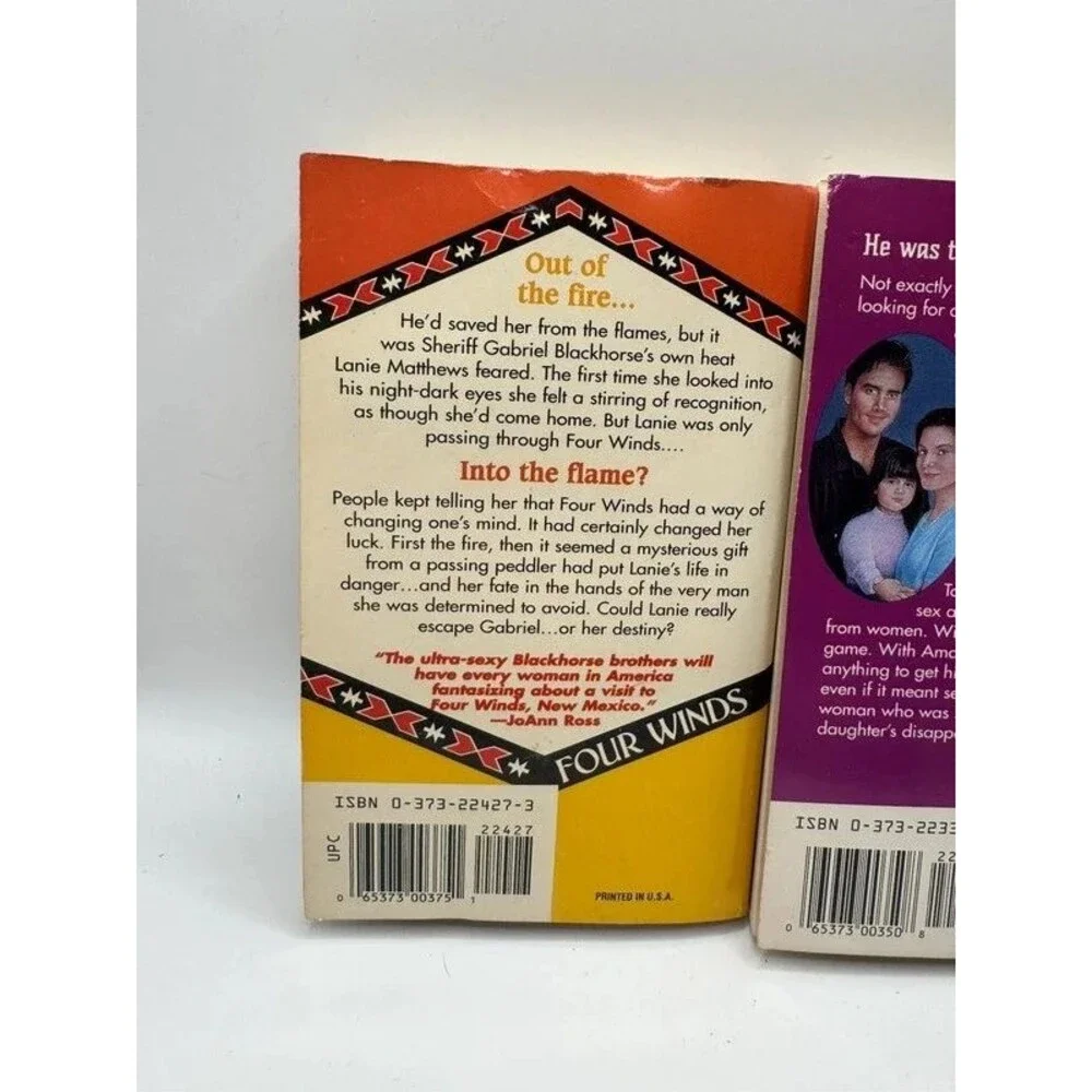 Harlequin Intrigue 2 Book Lot Aimee Thurlo Her Destiny Fatal Charm Romance Novel